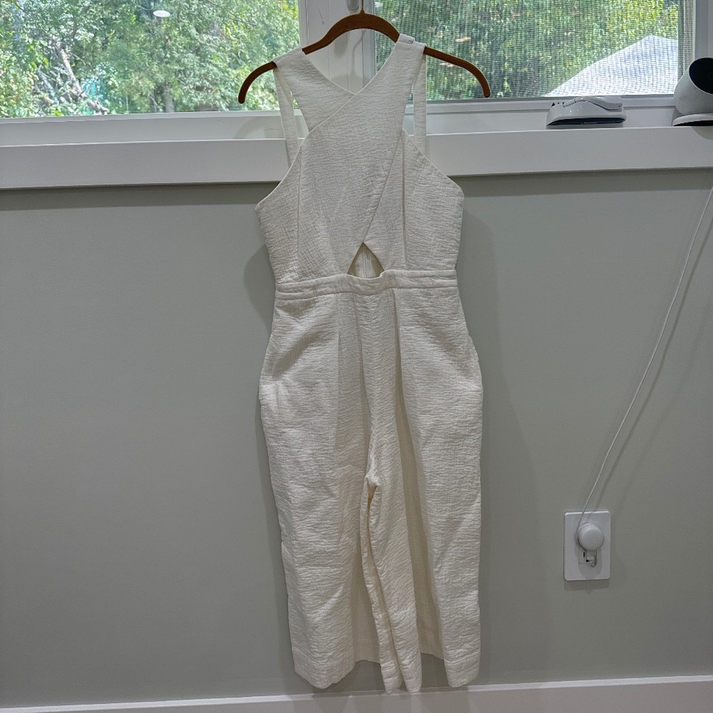 White jumpsuit